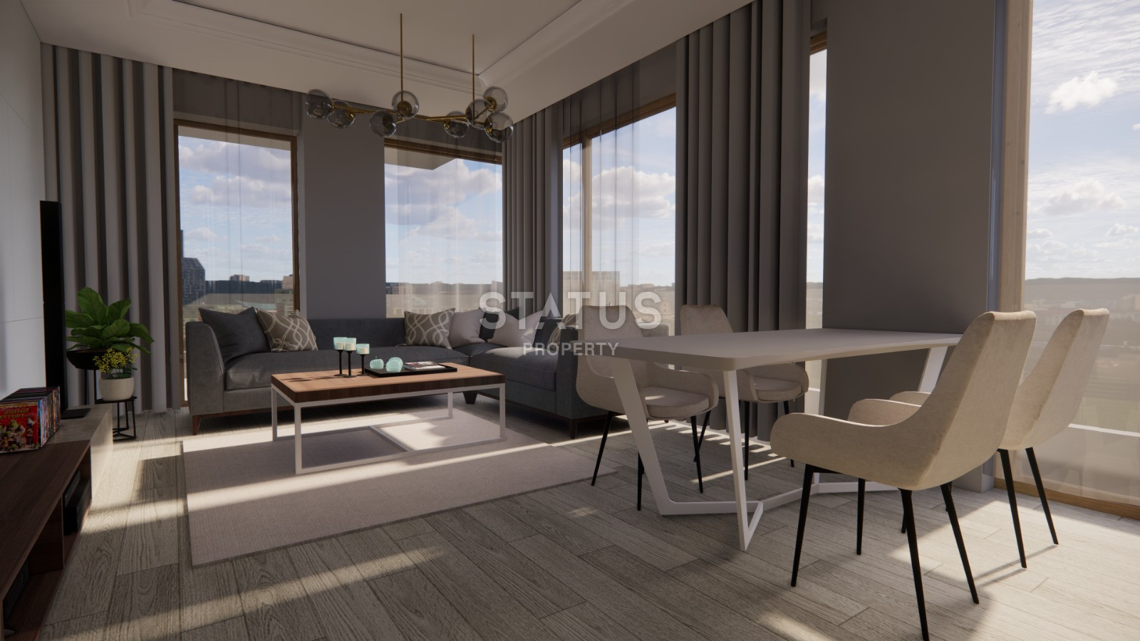 Residential complex with good location and complete infrastructure in Kargicak. 72m2-130m2 фото 19