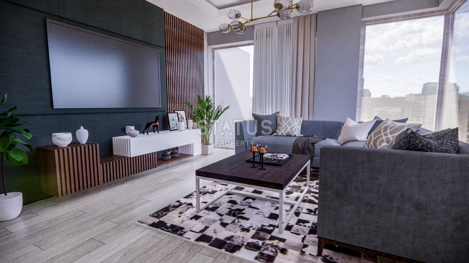 Residential complex with good location and complete infrastructure in Kargicak. 72m2-130m2 фото 20