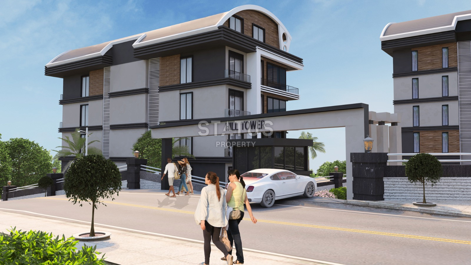 Residential complex with good location and complete infrastructure in Kargicak. 72m2-130m2 фото 24