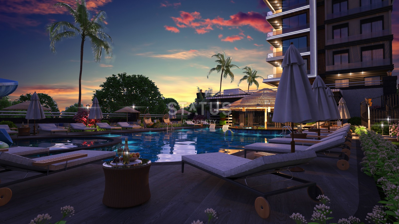 Residential complex with good location and complete infrastructure in Kargicak. 72m2-130m2 фото 26