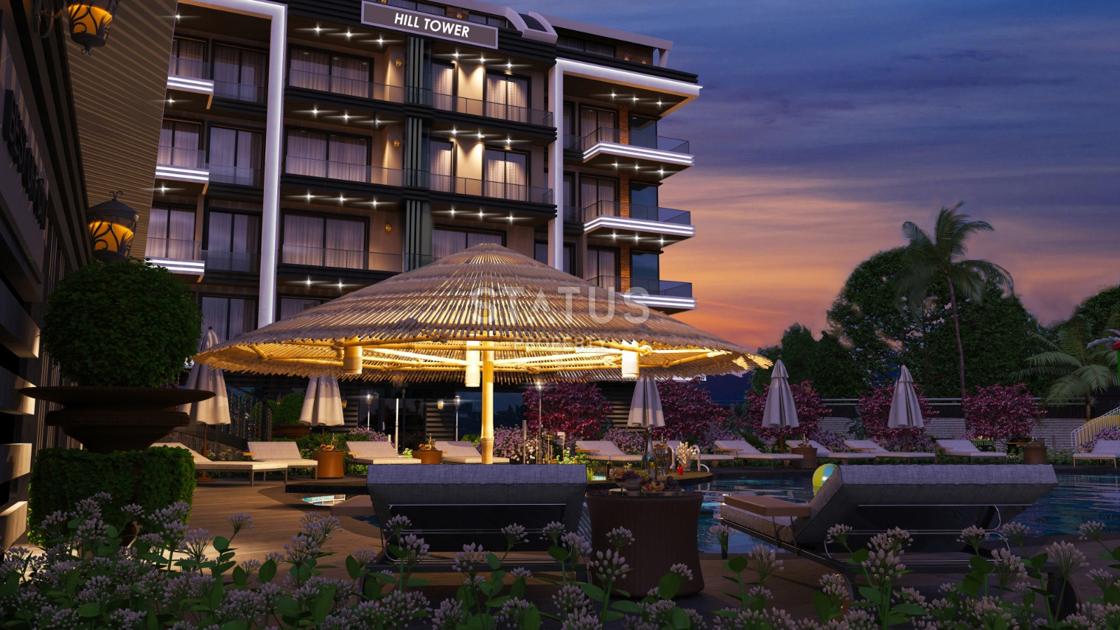 Residential complex with good location and complete infrastructure in Kargicak. 72m2-130m2 фото 28