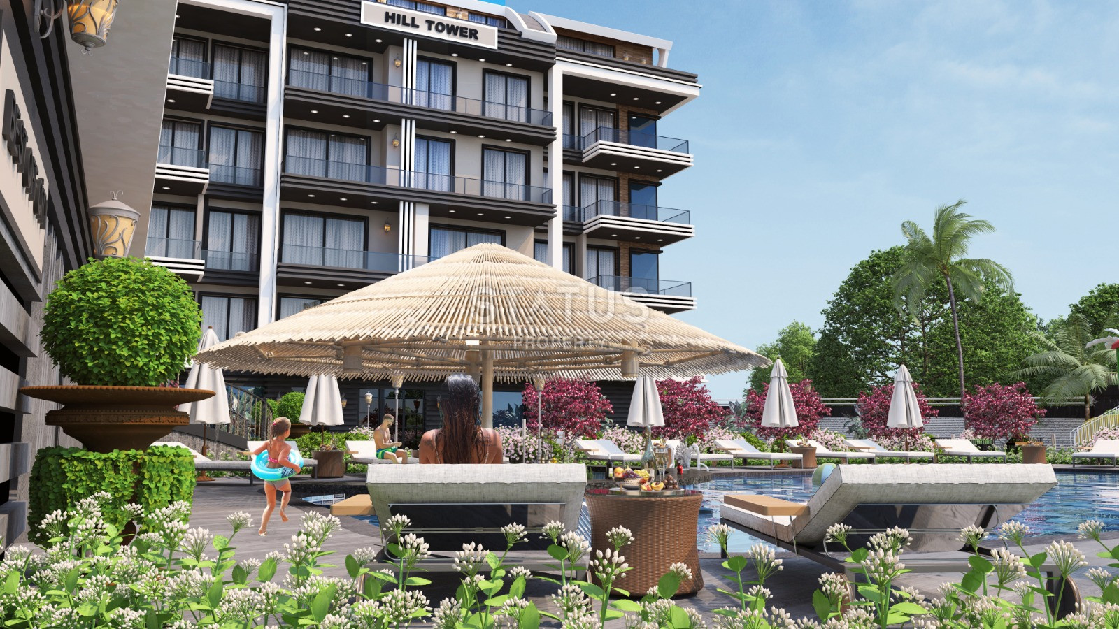 Residential complex with good location and complete infrastructure in Kargicak. 72m2-130m2 фото 34