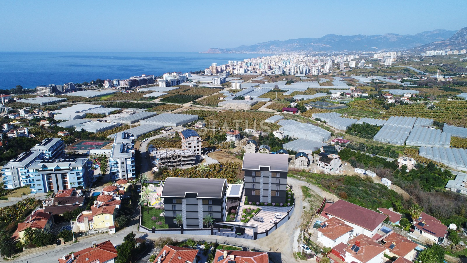 Residential complex with good location and complete infrastructure in Kargicak. 72m2-130m2 фото 41