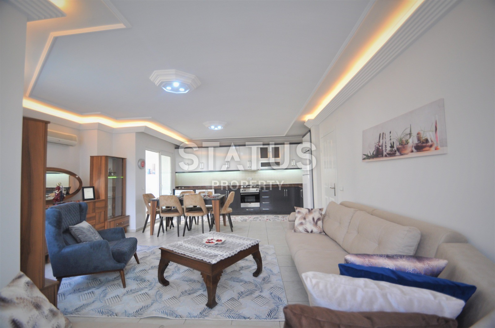 Квартира с современной обстановкой в Европейском районе Оба. 125 кв.м. фото 3