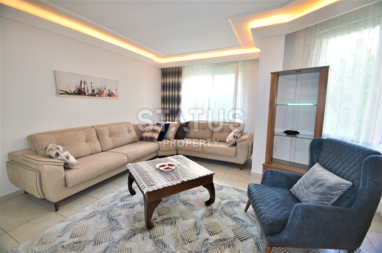 Квартира с современной обстановкой в Европейском районе Оба. 125 кв.м. фото 8