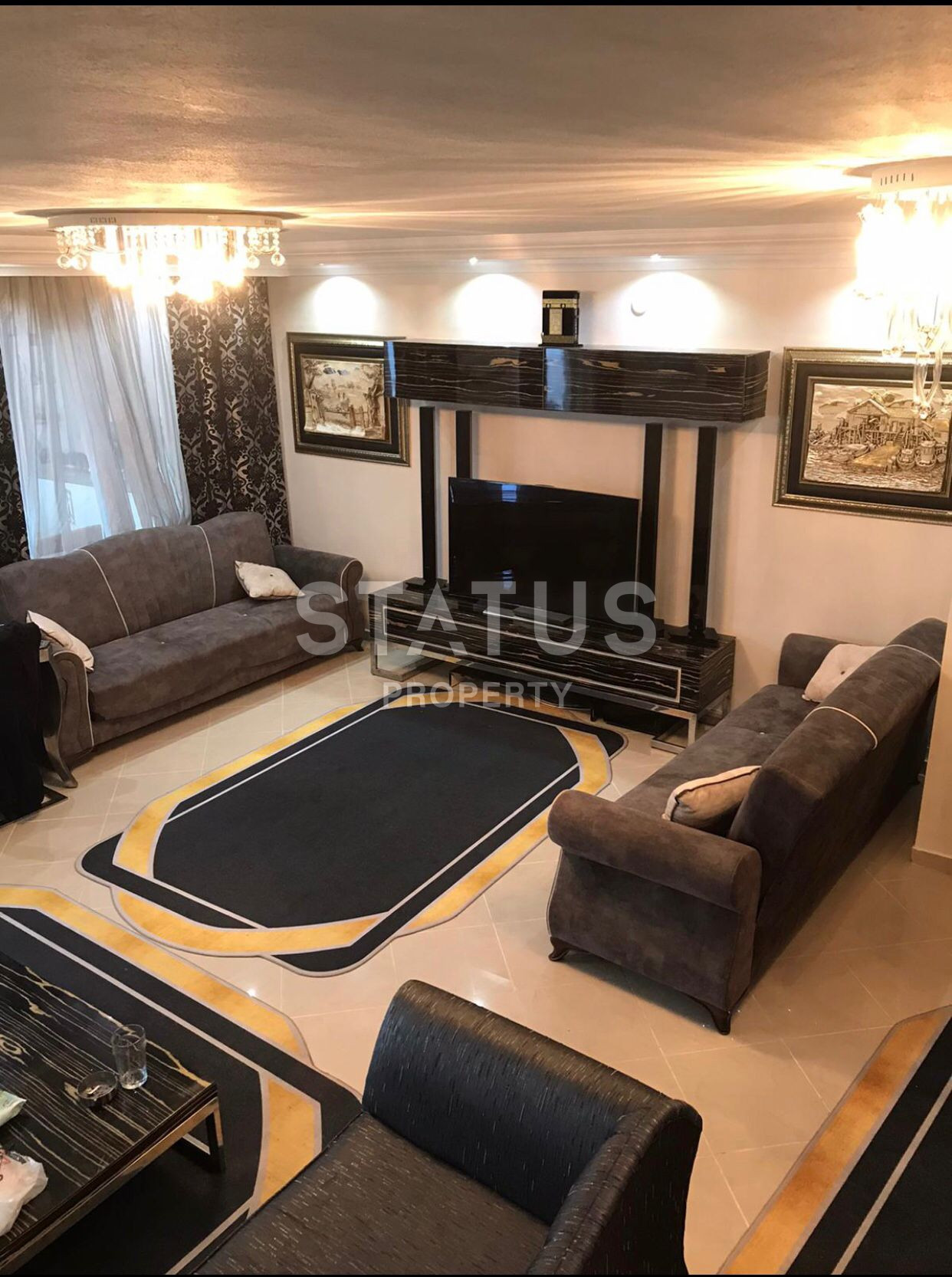 Furnished apartment 3+1 overlooking the city and the sea. 240m2 фото 20