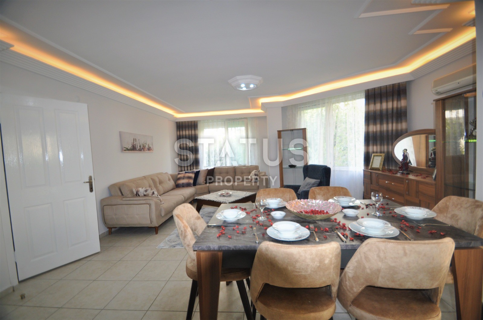 Квартира с современной обстановкой в Европейском районе Оба. 125 кв.м. фото 10