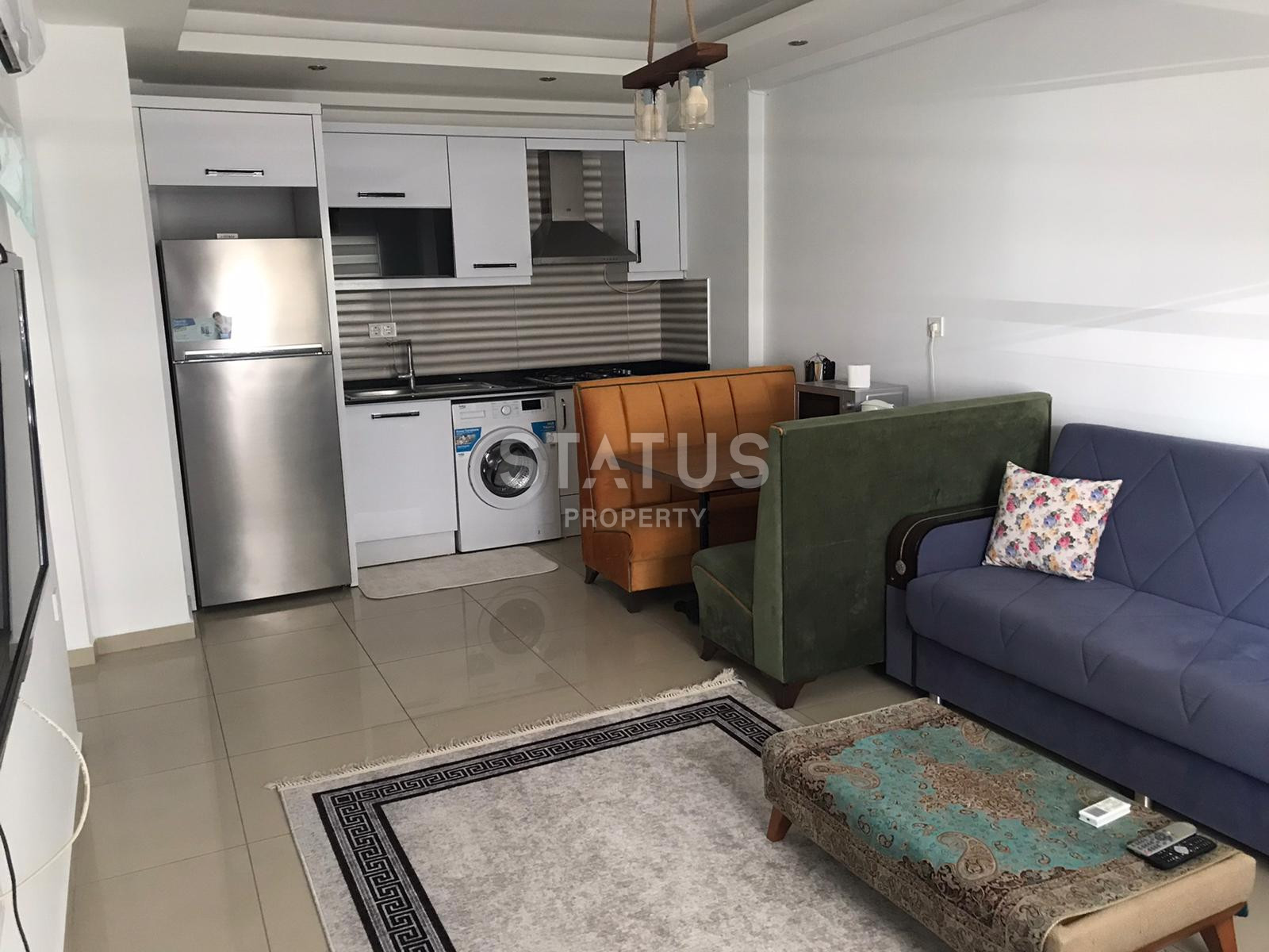One bedroom furnished apartment in Cikcilli. 65m2 фото 3