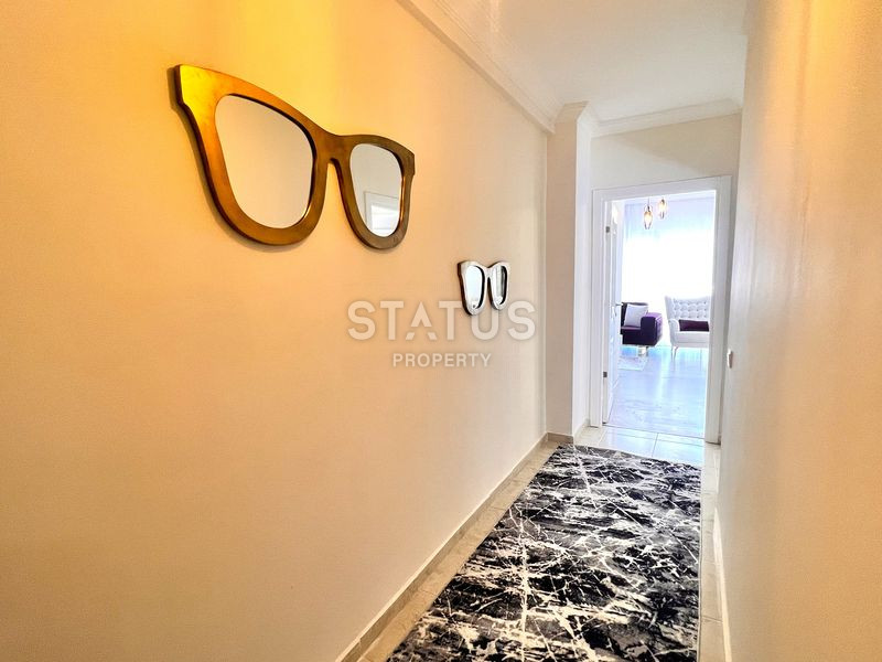 Трёхкомнатная меблированная квартира в доме городского типа в Махмутларе. 90м2 фото 9