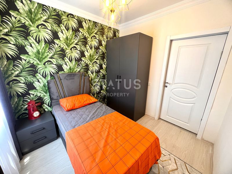 Трёхкомнатная меблированная квартира в доме городского типа в Махмутларе. 90м2 фото 20