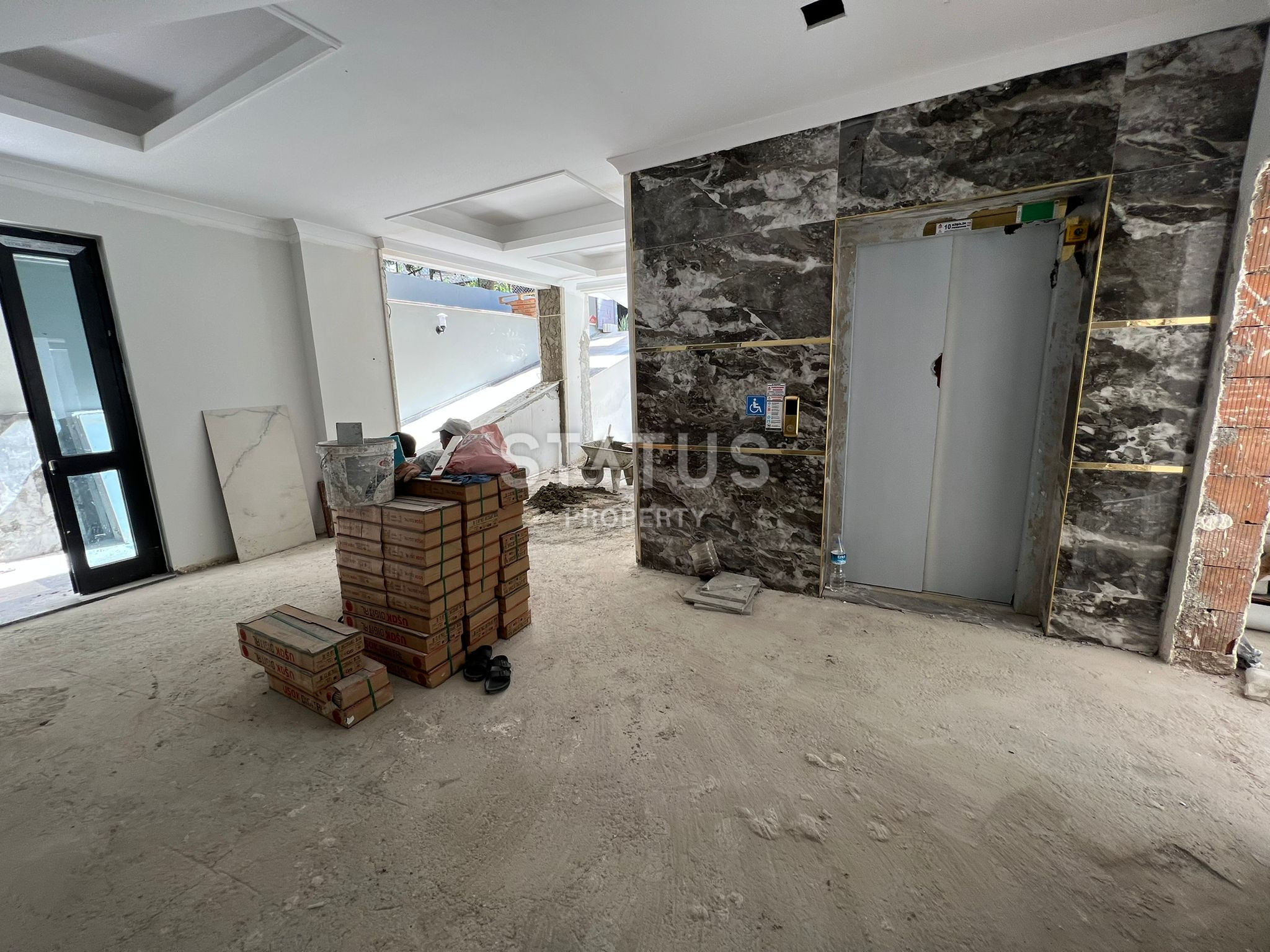 Двухкомнатные квартиры в новом ЖК в центре Аланьи 250м от моря. 50м2 фото 16