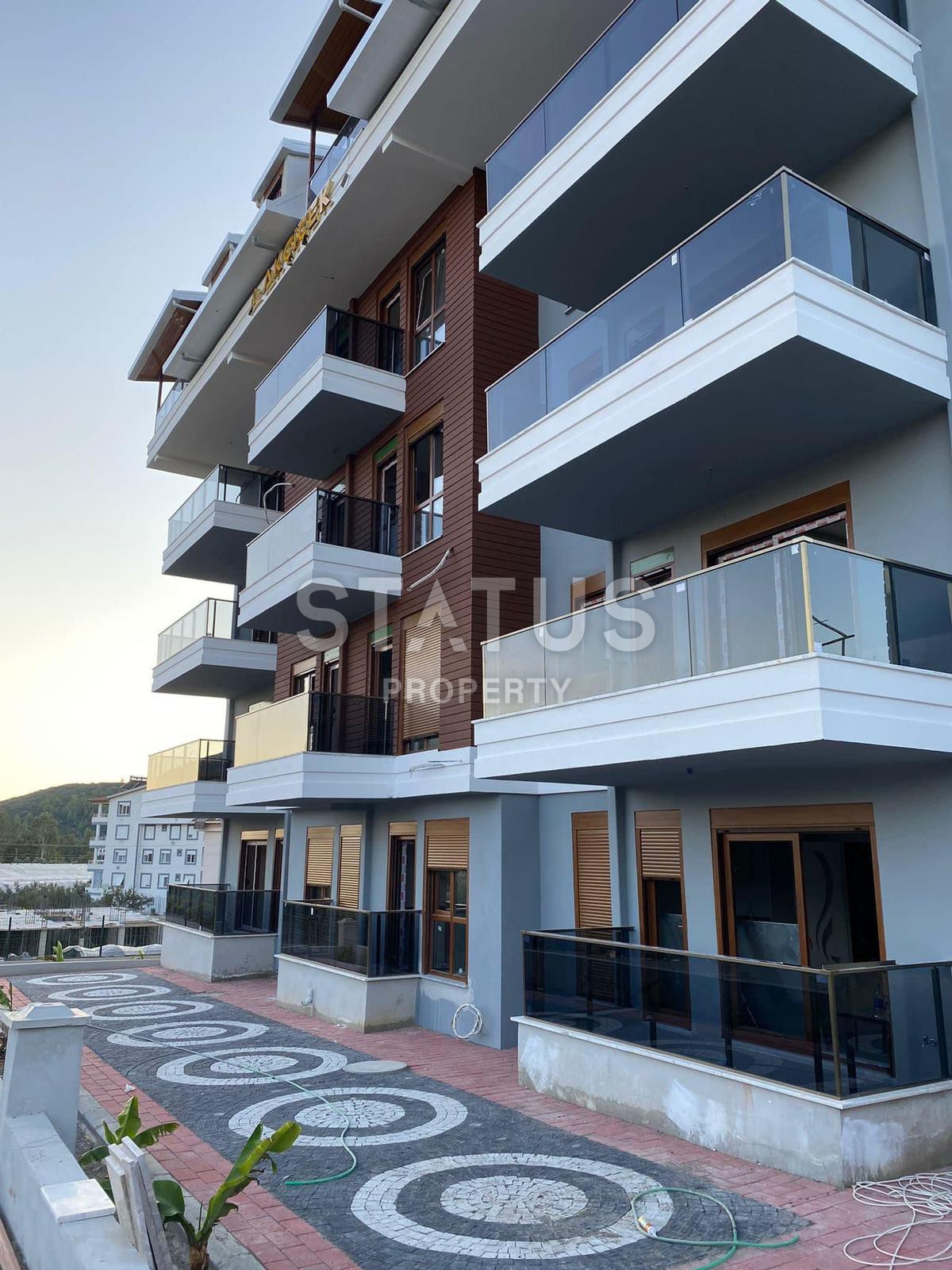 Апартаменты 1+1 в доме с бассейном в Газипаше. 55м2 фото 4