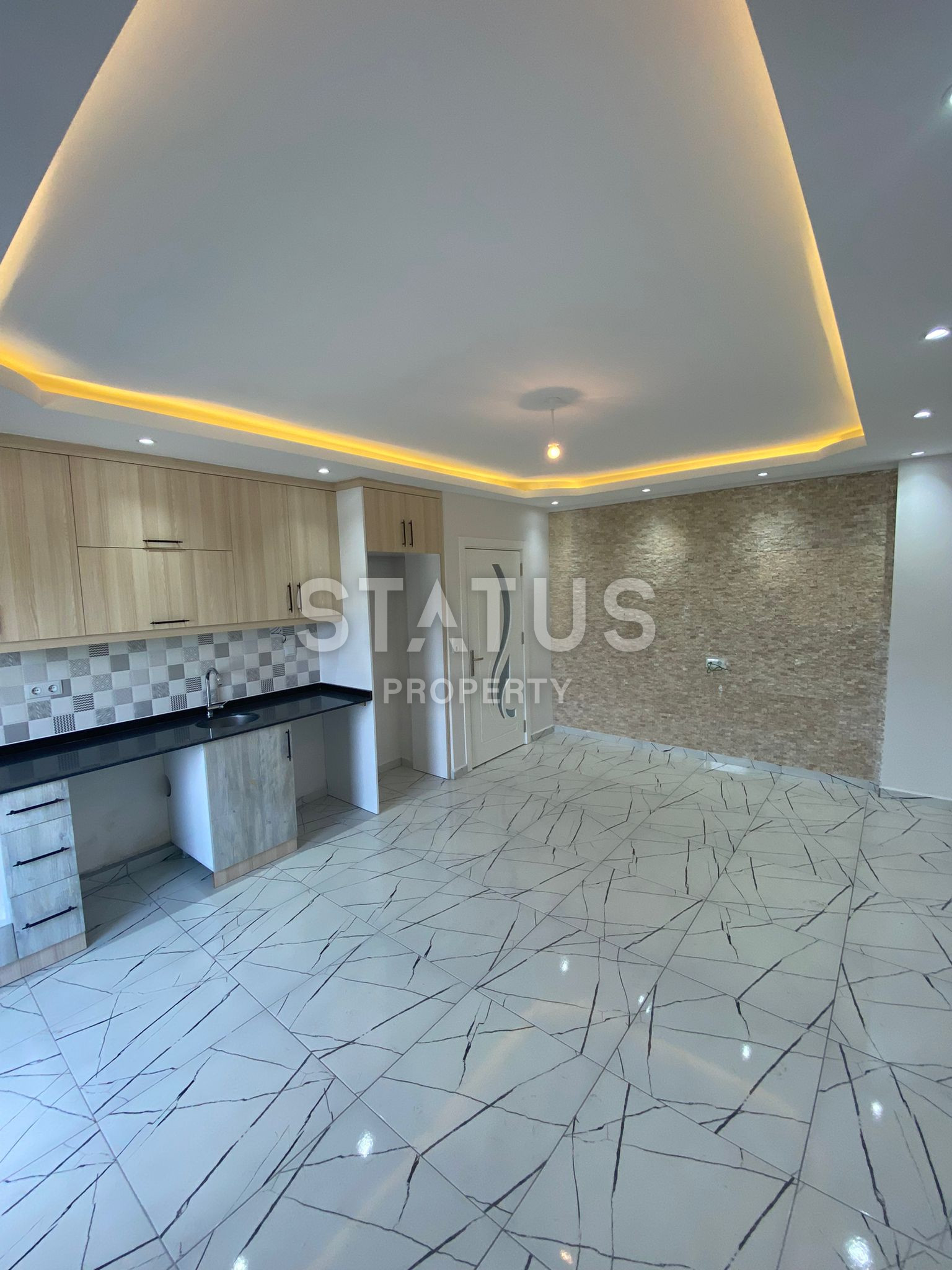 Апартаменты 1+1 в доме с бассейном в Газипаше. 55м2 фото 6