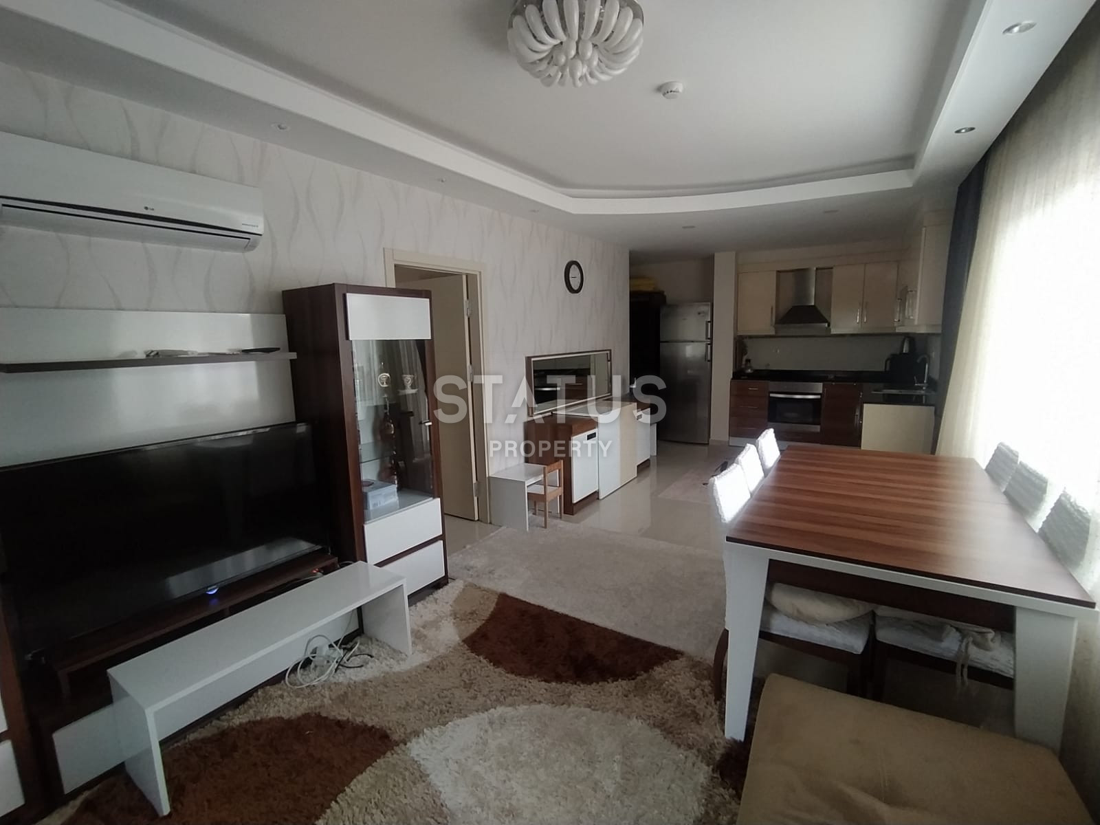 Очень просторная двухкомнатная квартира в известном ЖК в Махмутларе. 95м2 фото 13