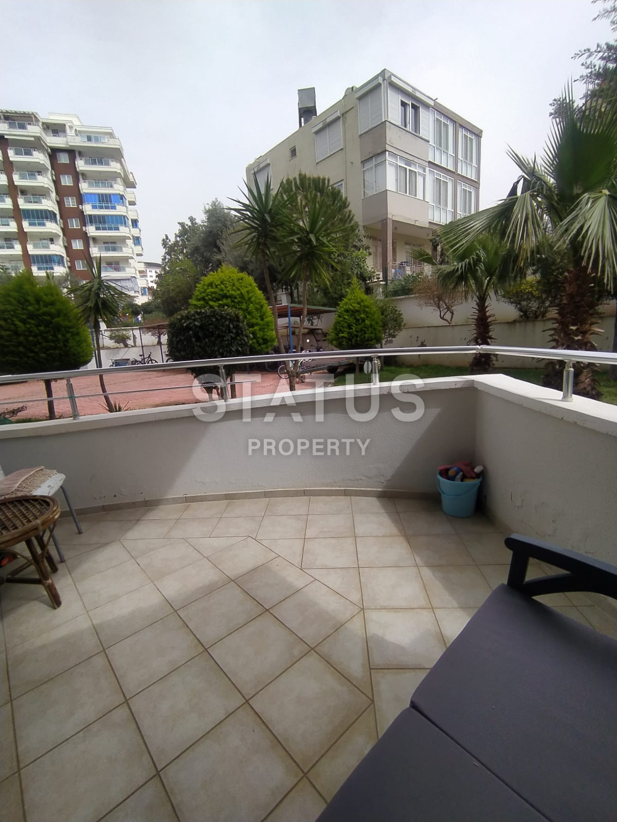 Очень просторная двухкомнатная квартира в известном ЖК в Махмутларе. 95м2 фото 24