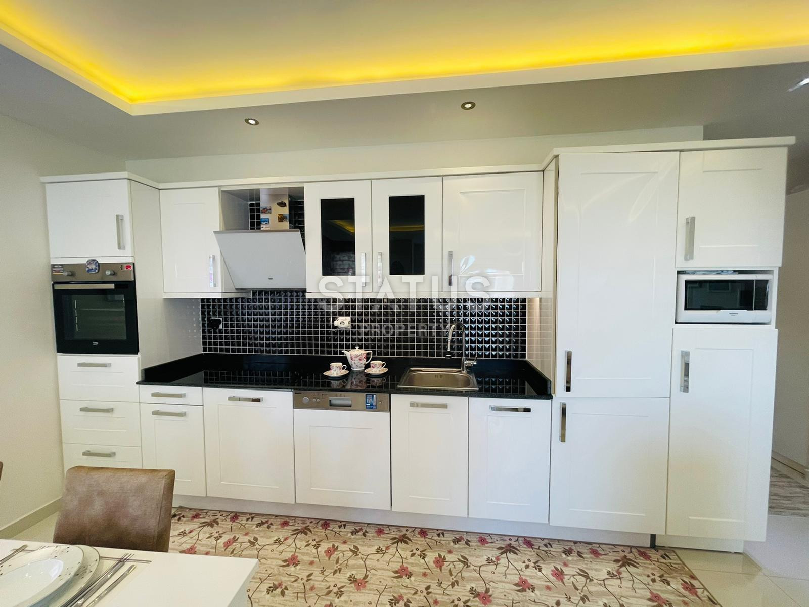 Трёхкомнатная меблированная квартира в хорошем ЖК с полной инфраструктурой в Кестеле. 105м2 фото 6