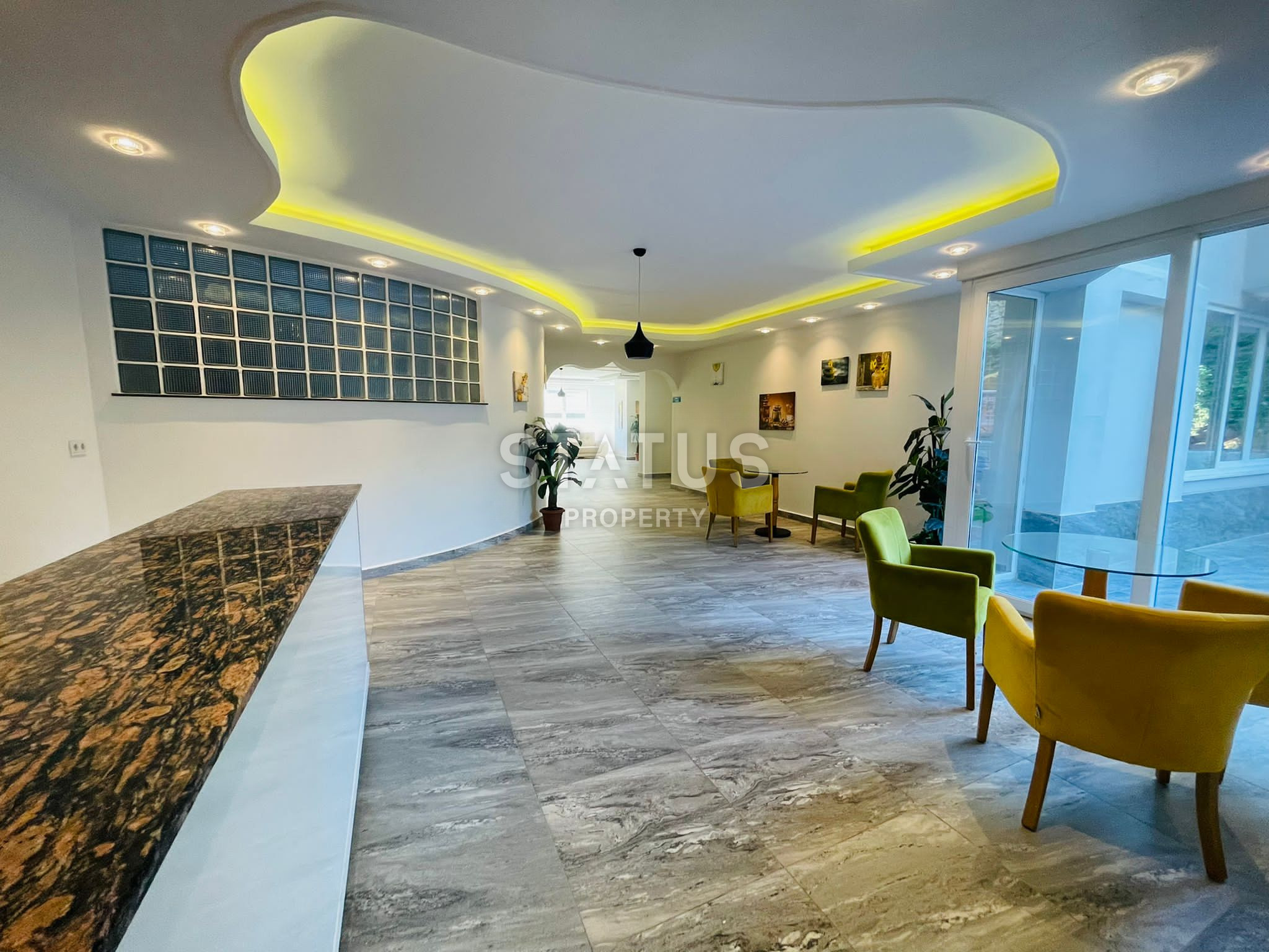 Трёхкомнатная меблированная квартира в хорошем ЖК с полной инфраструктурой в Кестеле. 105м2 фото 44