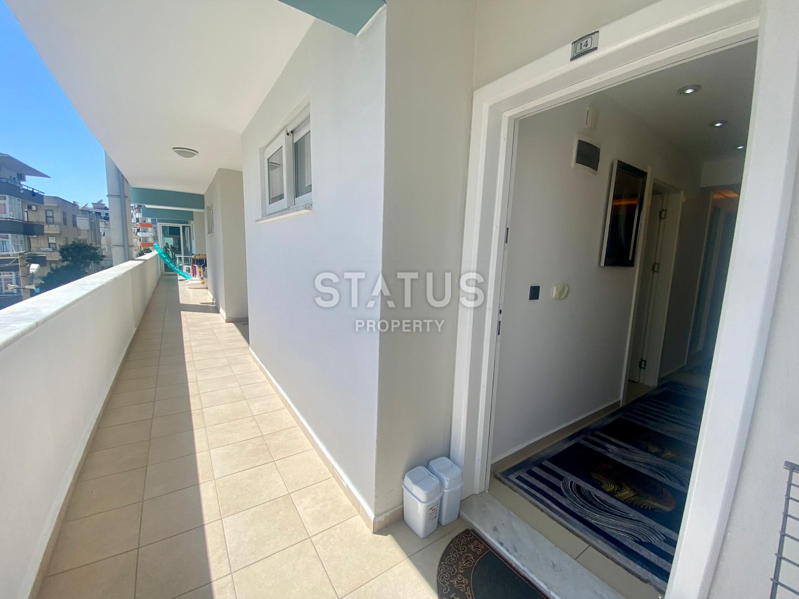 Three-room apartment with a good location near the Cleopatra beach. 80m2 фото 3