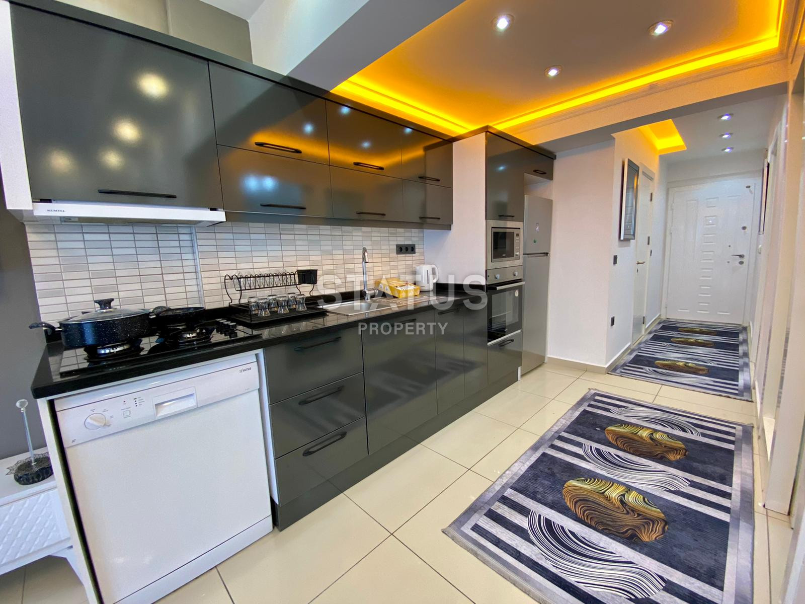 Three-room apartment with a good location near the Cleopatra beach. 80m2 фото 25