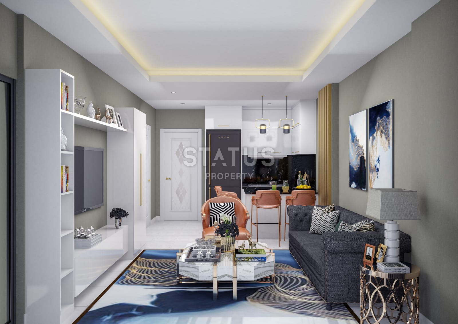 Двухкомнатная квартира в строящемся доме в Кестеле от инвестора. 50м2 фото 4