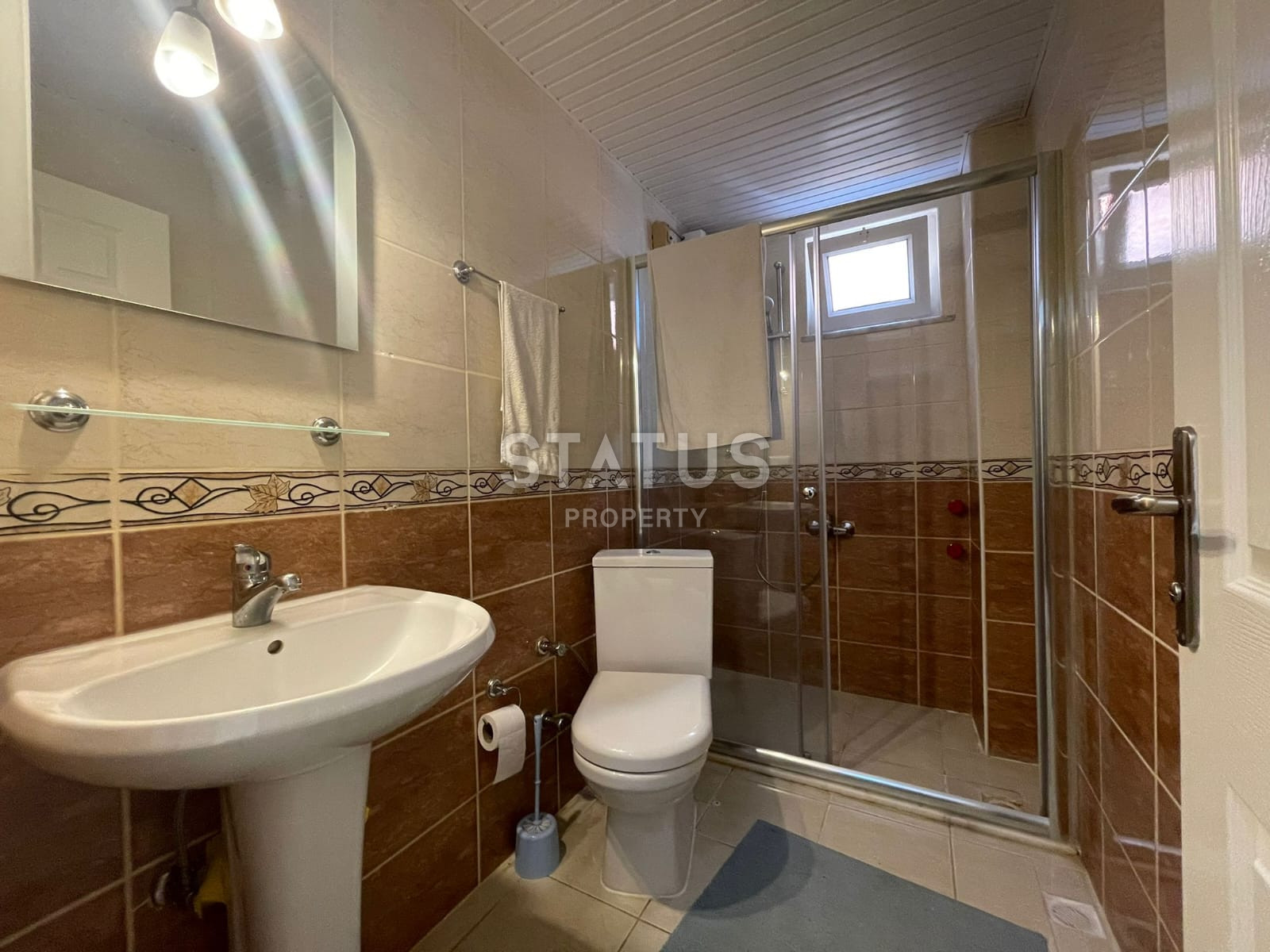 Very spacious 1+1 apartment in the lower part of Oba, 150m from the sea. 70m2 фото 5