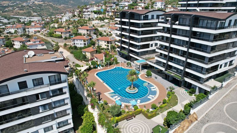 Luxurious duplex 3+1 in a luxury residential complex in Kargicak. 217m2 фото 8