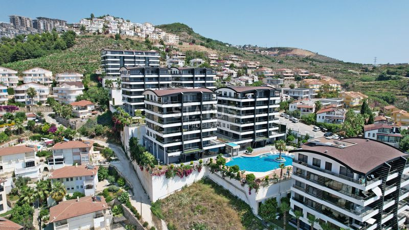 Luxurious duplex 3+1 in a luxury residential complex in Kargicak. 217m2 фото 9