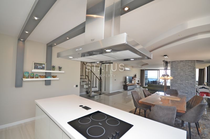 Luxurious duplex 3+1 in a luxury residential complex in Kargicak. 217m2 фото 20