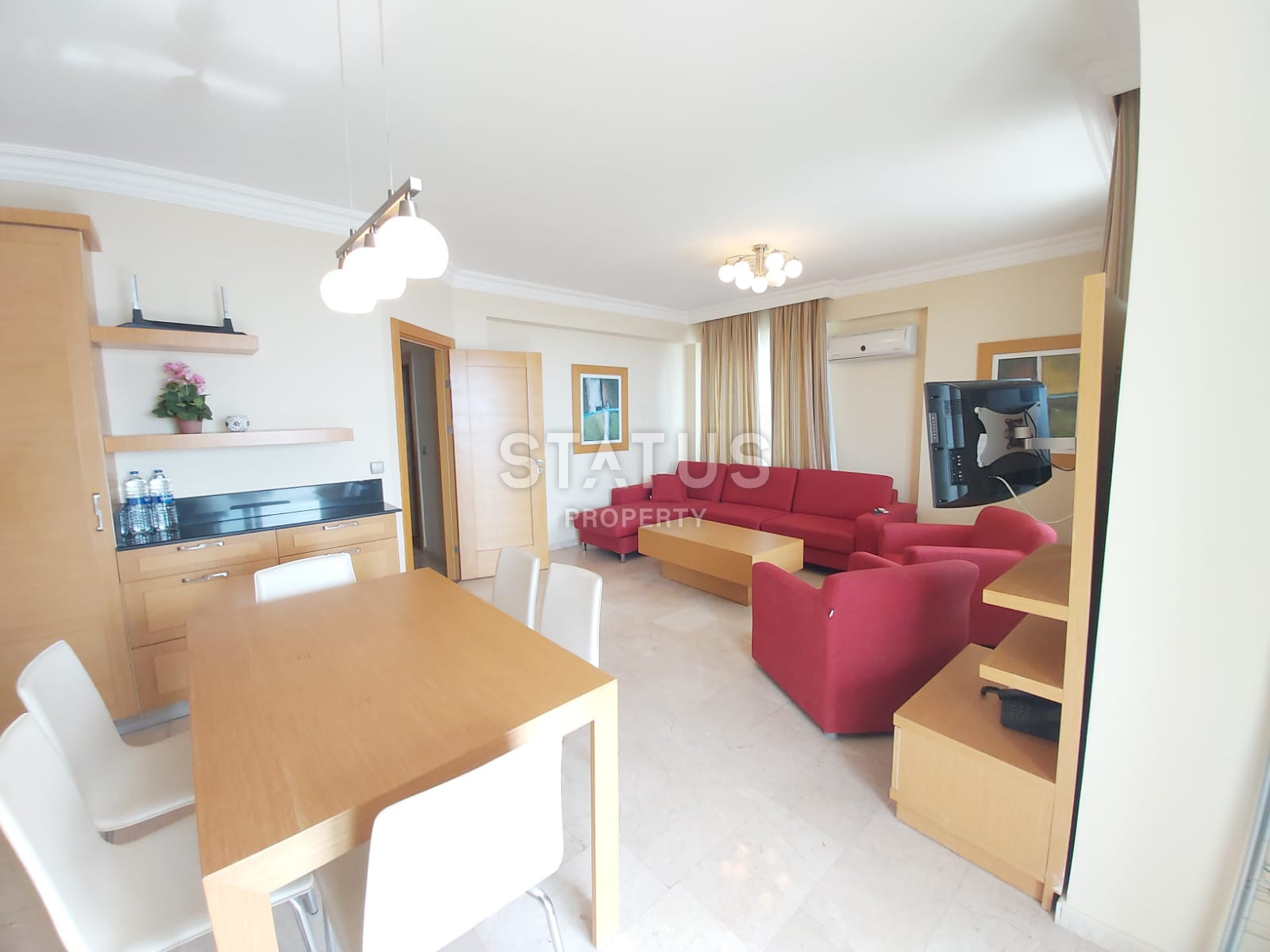 Duplex with a garden in one of the richest complexes in Kargicak. 150m2 фото 3