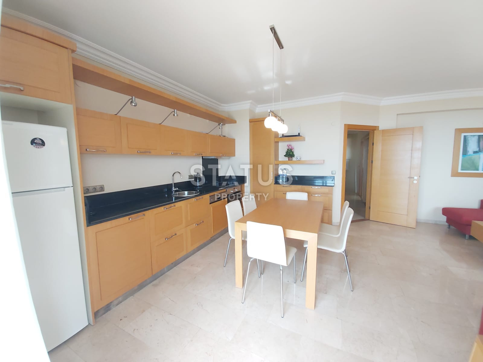 Duplex with a garden in one of the richest complexes in Kargicak. 150m2 фото 5