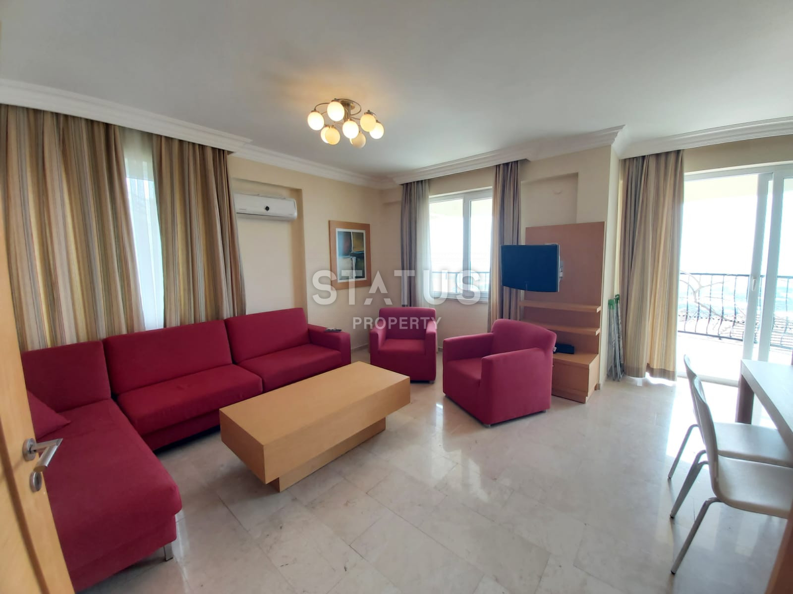 Duplex with a garden in one of the richest complexes in Kargicak. 150m2 фото 14