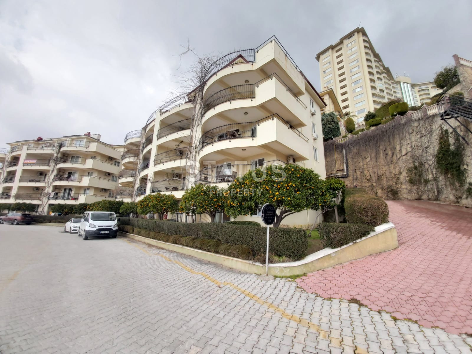 Duplex with a garden in one of the richest complexes in Kargicak. 150m2 фото 40