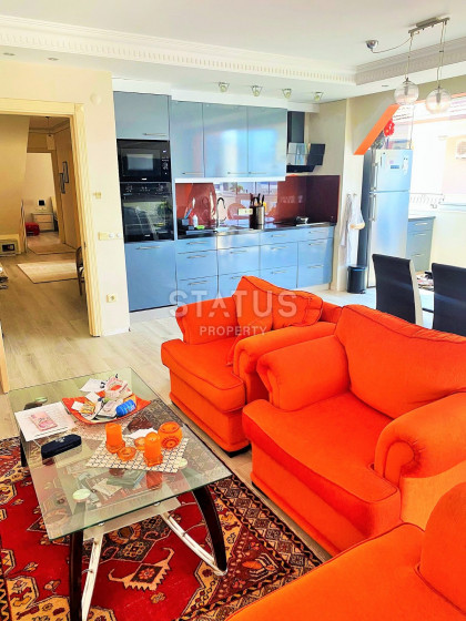 Меблированный дуплекс 3+1  в нижней части Оба в 450м от моря. 170м2 фото 1