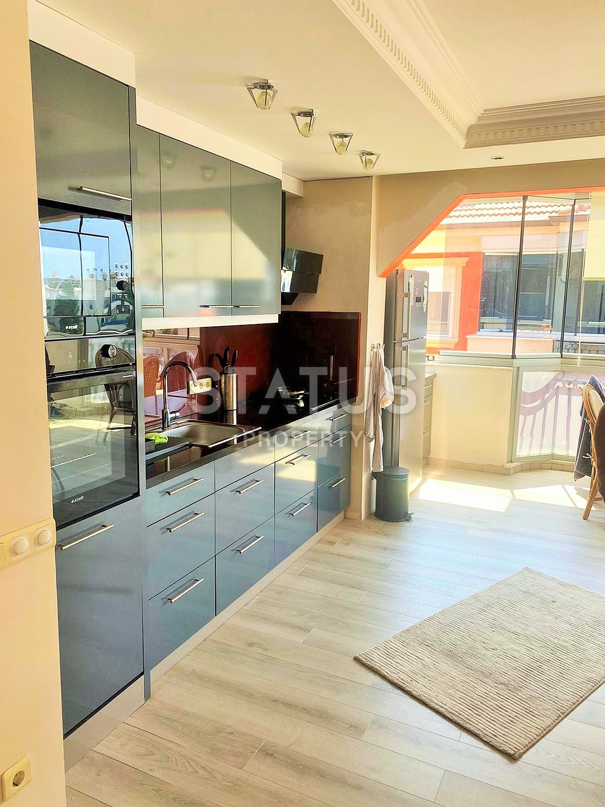 Furnished 3+1 duplex in the lower part of Oba, 450m from the sea. 170m2 фото 5