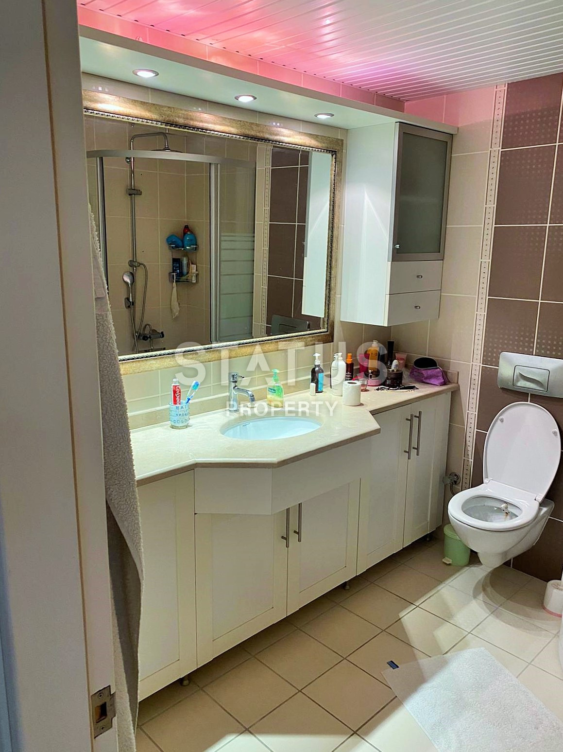 Furnished 3+1 duplex in the lower part of Oba, 450m from the sea. 170m2 фото 26