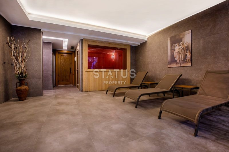 Furnished new apartment 1+1 450m from Cleopatra beach in a residential complex with full infrastructure. 55m2 фото 3