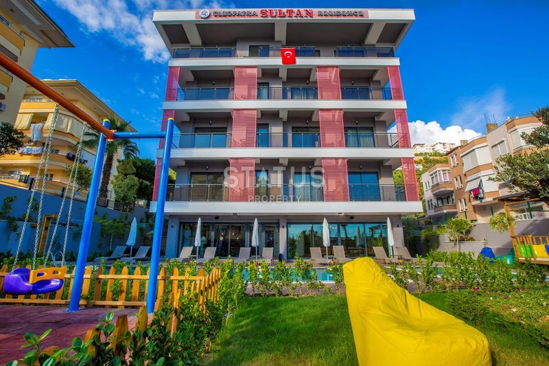 Furnished new apartment 1+1 450m from Cleopatra beach in a residential complex with full infrastructure. 55m2 фото 8