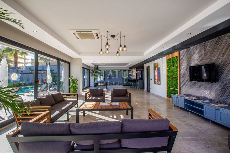 Furnished new apartment 1+1 450m from Cleopatra beach in a residential complex with full infrastructure. 55m2 фото 13