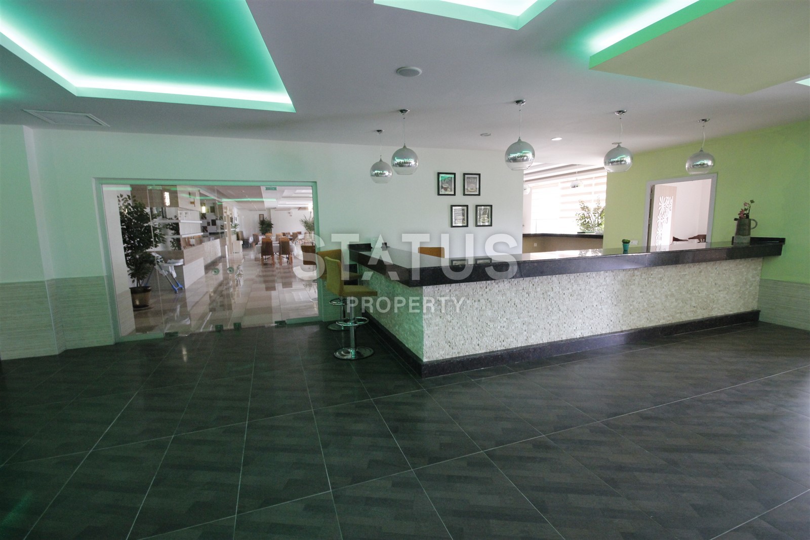 Двухкомнатные апартаменты с видом на море, в шикарном комплексе в Джикджилли! 65 м2 фото 8