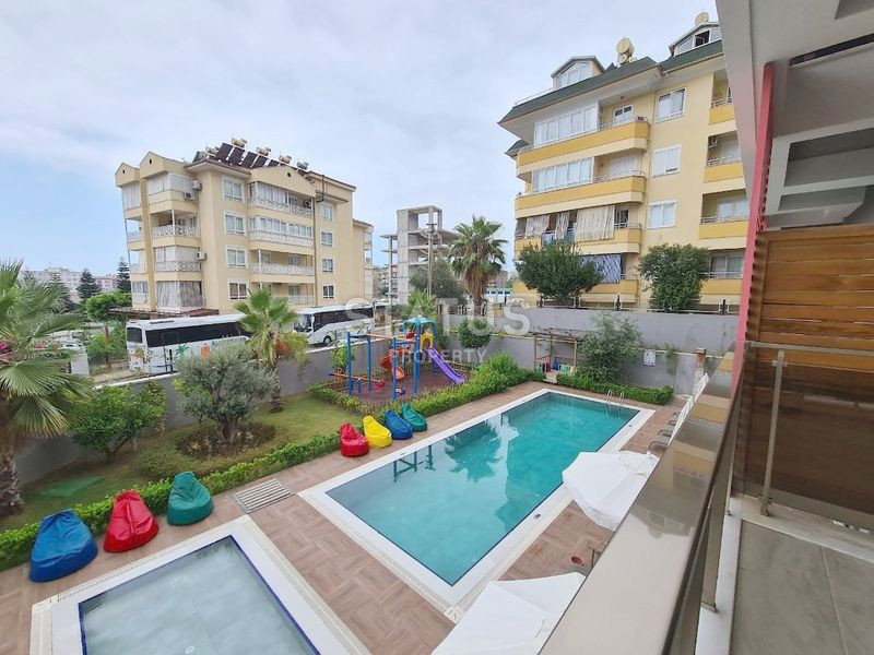 Furnished new apartment 1+1 450m from Cleopatra beach in a residential complex with full infrastructure. 55m2 фото 24