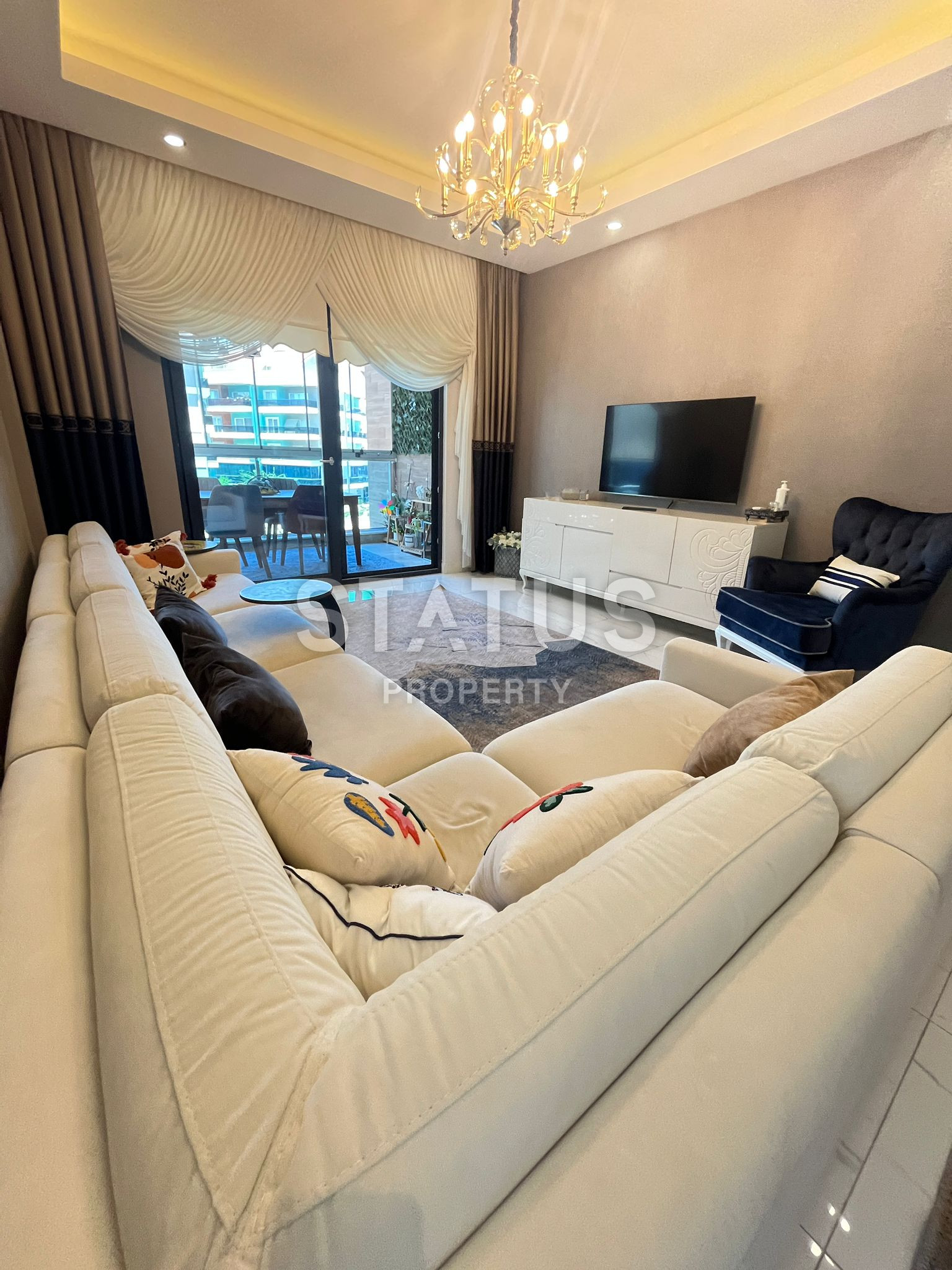 Меблированные апартаменты 3+1 в ЖК премиум класса. 140м2 фото 2