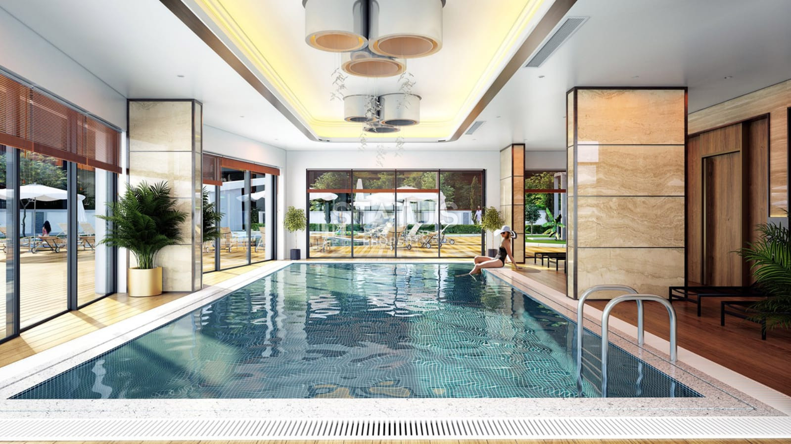 Several apartments 1+1 in a building with full infrastructure in OBA. 55m2 фото 11