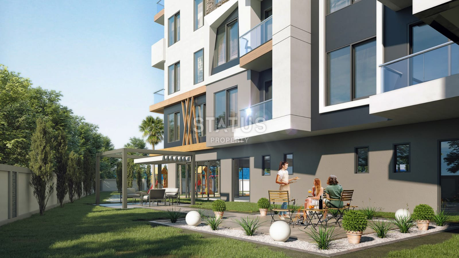 Several apartments 1+1 in a building with full infrastructure in OBA. 55m2 фото 12