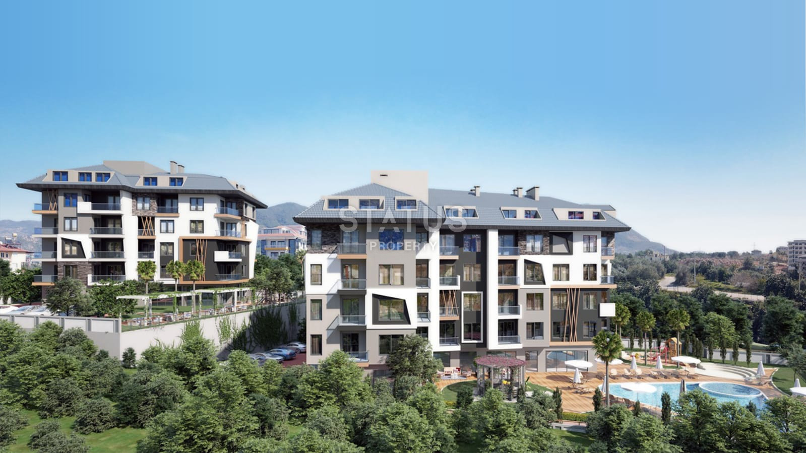 Several apartments 1+1 in a building with full infrastructure in OBA. 55m2 фото 14