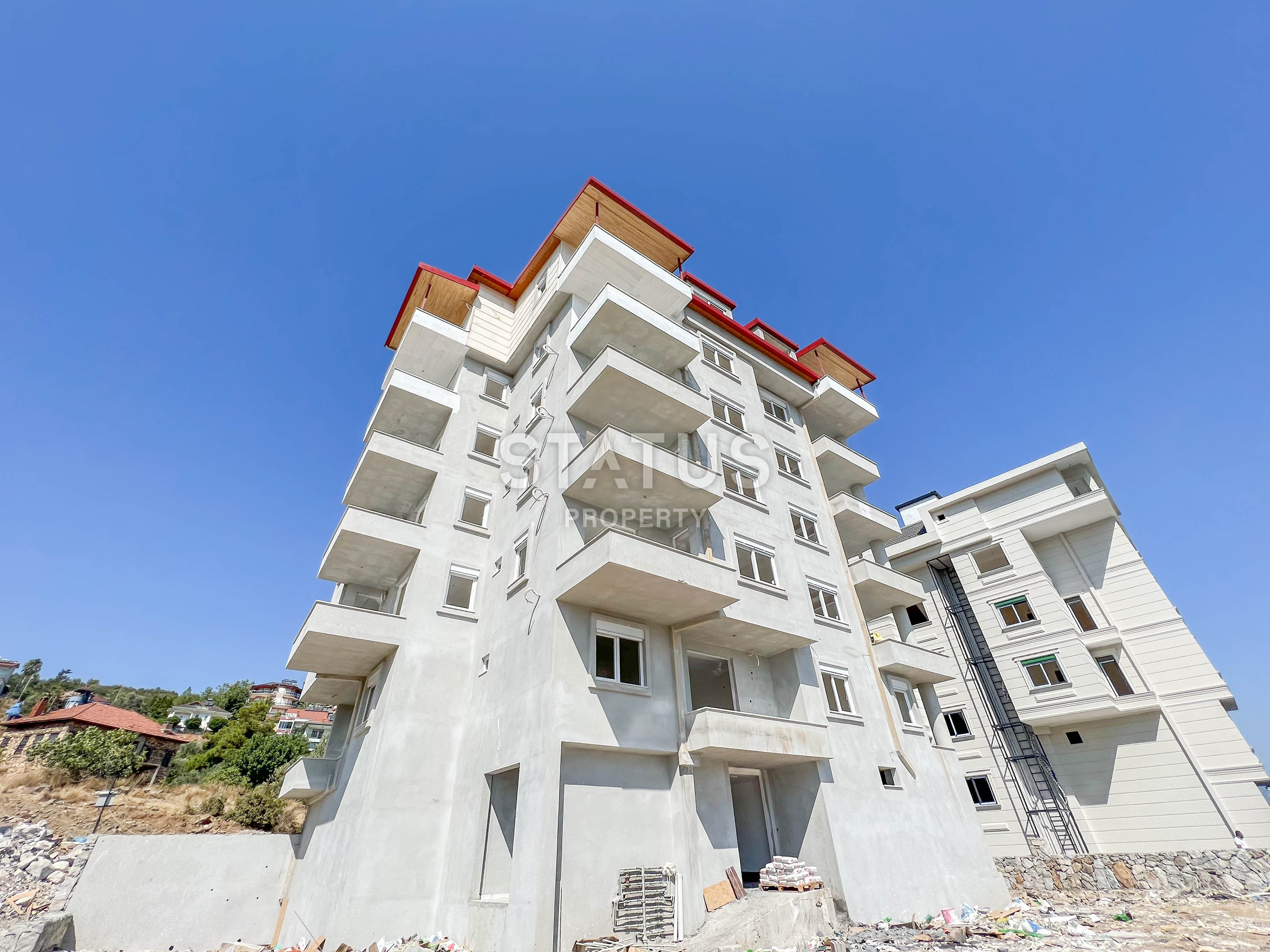 Апартаменты 1+1 в доме городского типа в Газипаше. 55м2 фото 10