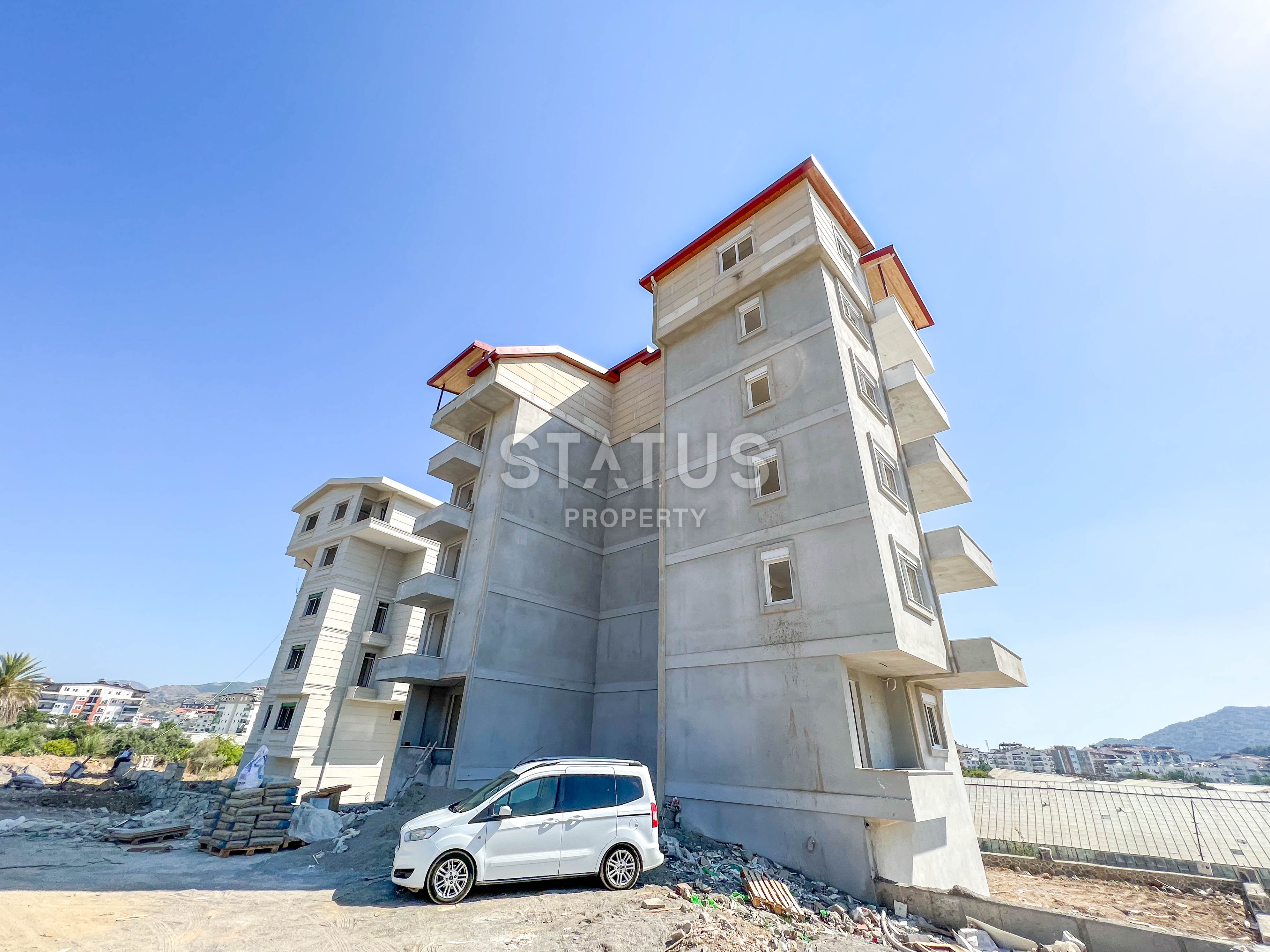 Апартаменты 1+1 в доме городского типа в Газипаше. 55м2 фото 12