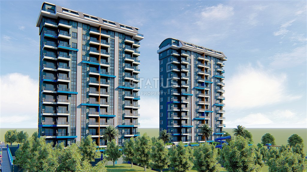 Трёхкомнатная квартира с видом на море в Махмутларе. 70м2 фото 4