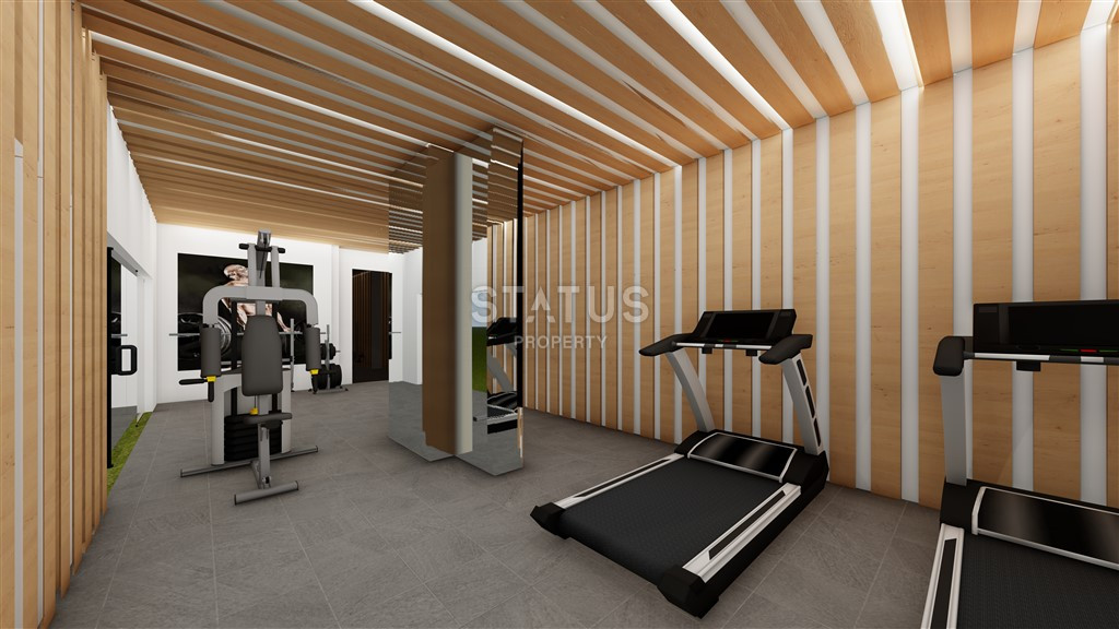 Трёхкомнатная квартира с видом на море в Махмутларе. 70м2 фото 14