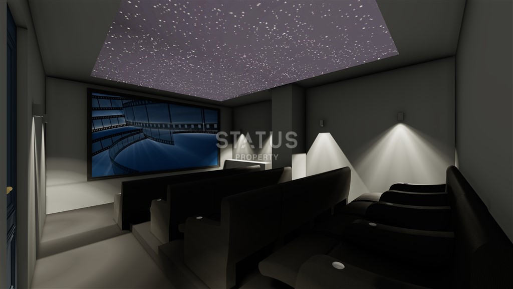 Трёхкомнатная квартира с видом на море в Махмутларе. 70м2 фото 16