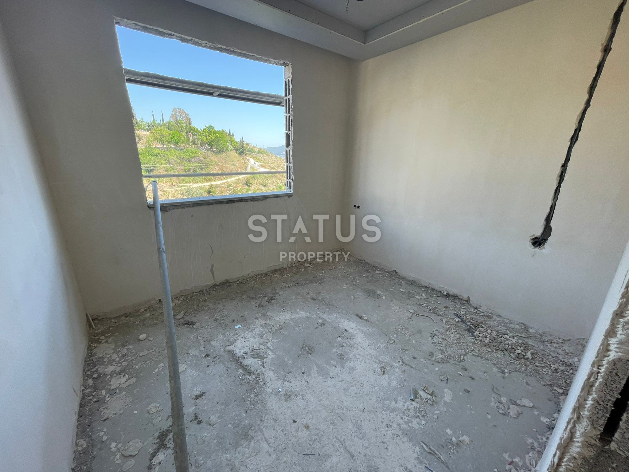 Трёхкомнатная квартира с видом на море в Махмутларе. 70м2 фото 30